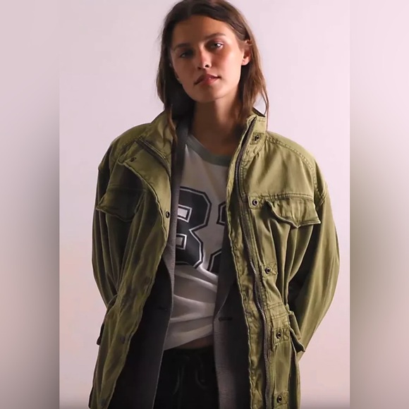 Free People We The Free Arya Utility Jacket - Picture 5 of 9